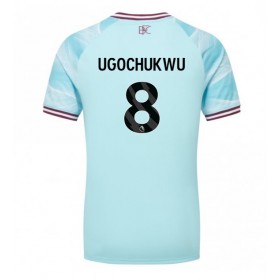 Pánské fotbalový oblečení Burnley Lesley Ugochukwu #8 Venkovní košile 2025-26 Krátkým Rukávem